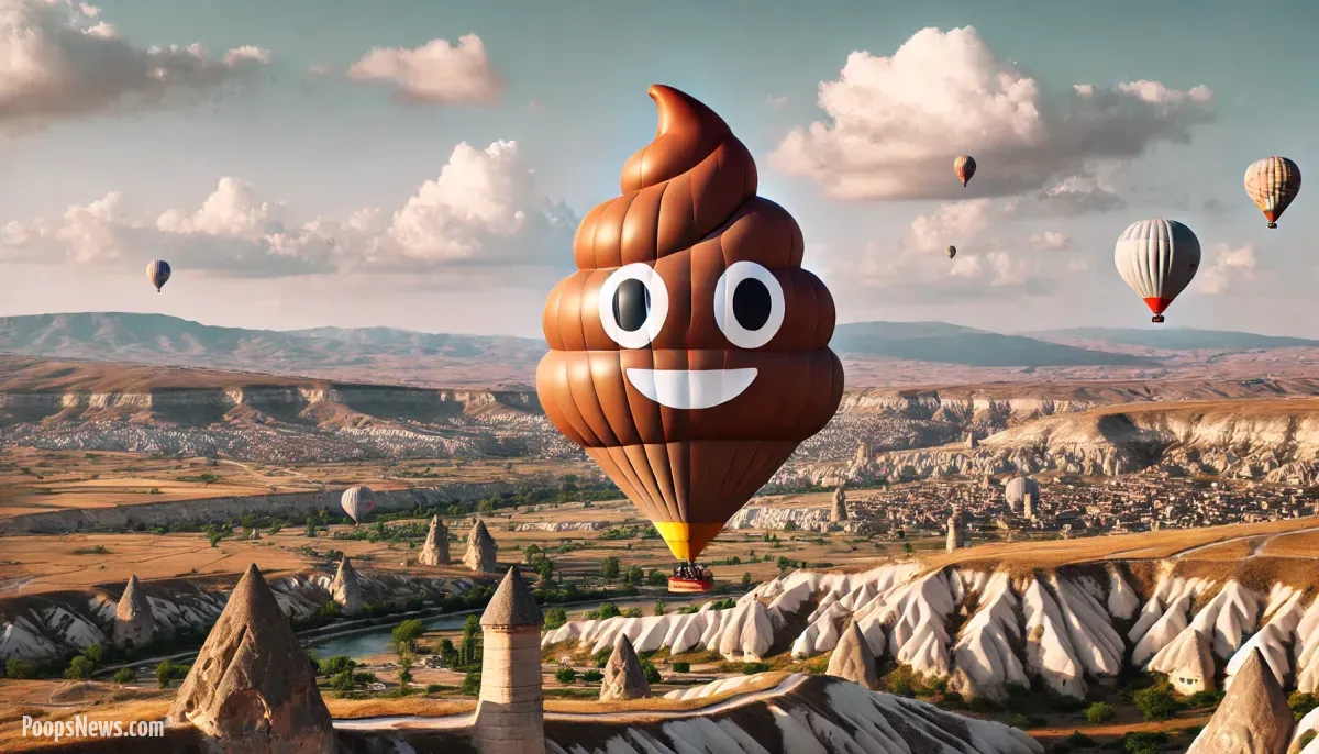 Tourist Balloon Shaped Like Poop Leads to Arrests in Cappadocia